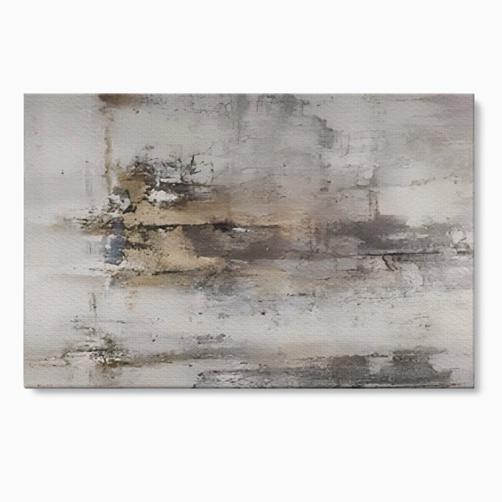 Leinwandbilder Premium LuxCanva® A1312, Abstrakt Grau, Wohnen, Grau, Dekorativ, Schlafzimmer, Bronze, Lebendige Farben