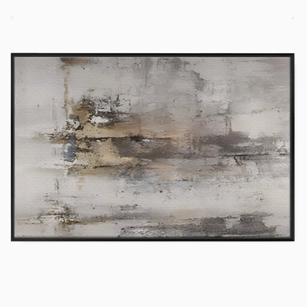 Leinwandbilder Premium LuxCanva® A1312, Abstrakt Grau, Wohnen, Grau, Dekorativ, Schlafzimmer, Bronze, Lebendige Farben