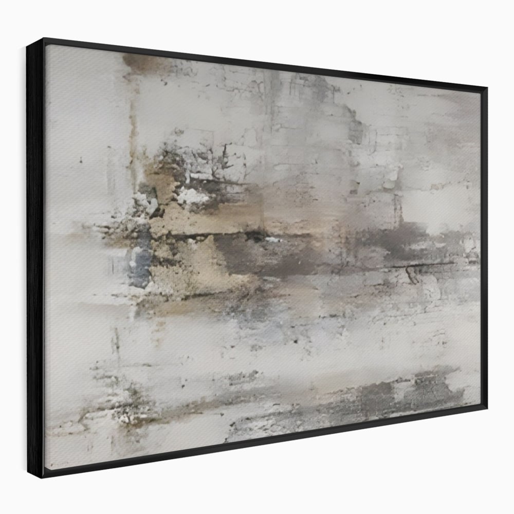 Leinwandbilder Premium LuxCanva® A1312, Abstrakt Grau, Wohnen, Grau, Dekorativ, Schlafzimmer, Bronze, Lebendige Farben