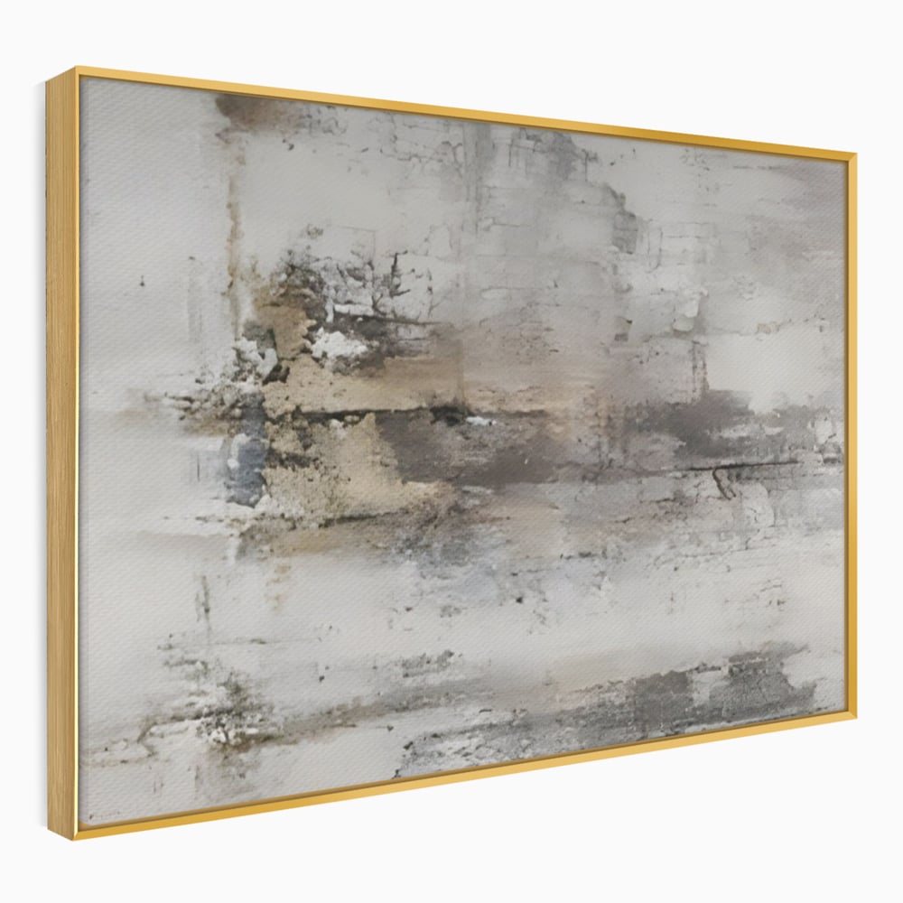 Leinwandbilder Premium LuxCanva® A1312, Abstrakt Grau, Wohnen, Grau, Dekorativ, Schlafzimmer, Bronze, Lebendige Farben
