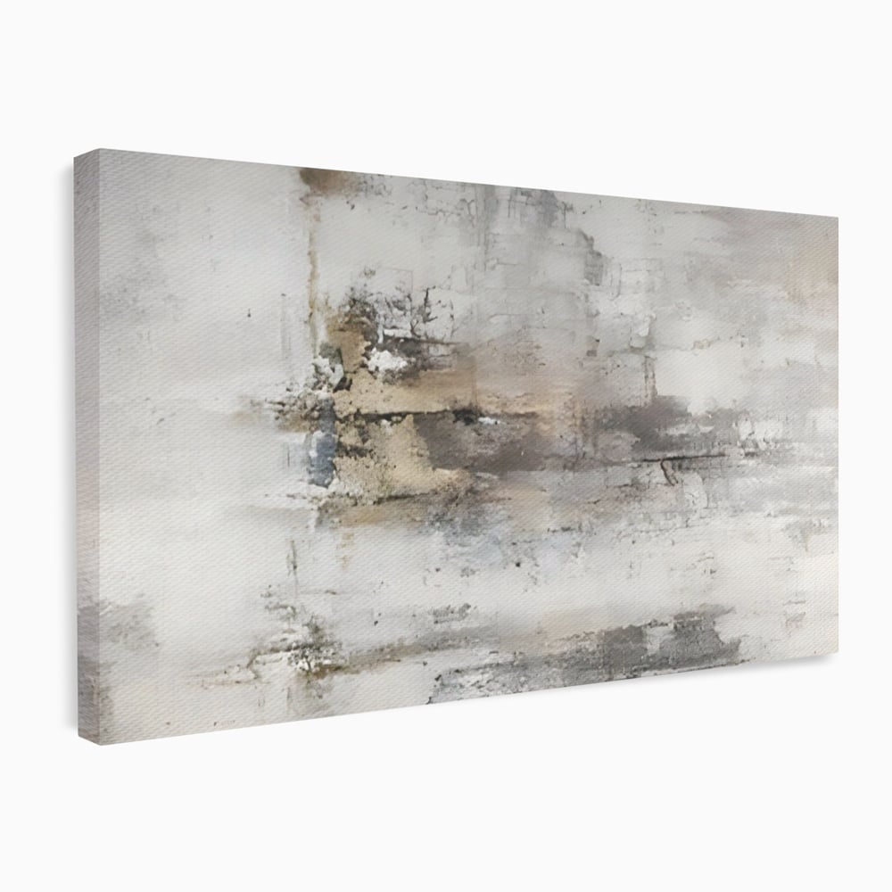 Leinwandbilder Premium LuxCanva® A1312, Abstrakt Grau, Wohnen, Grau, Dekorativ, Schlafzimmer, Bronze, Lebendige Farben