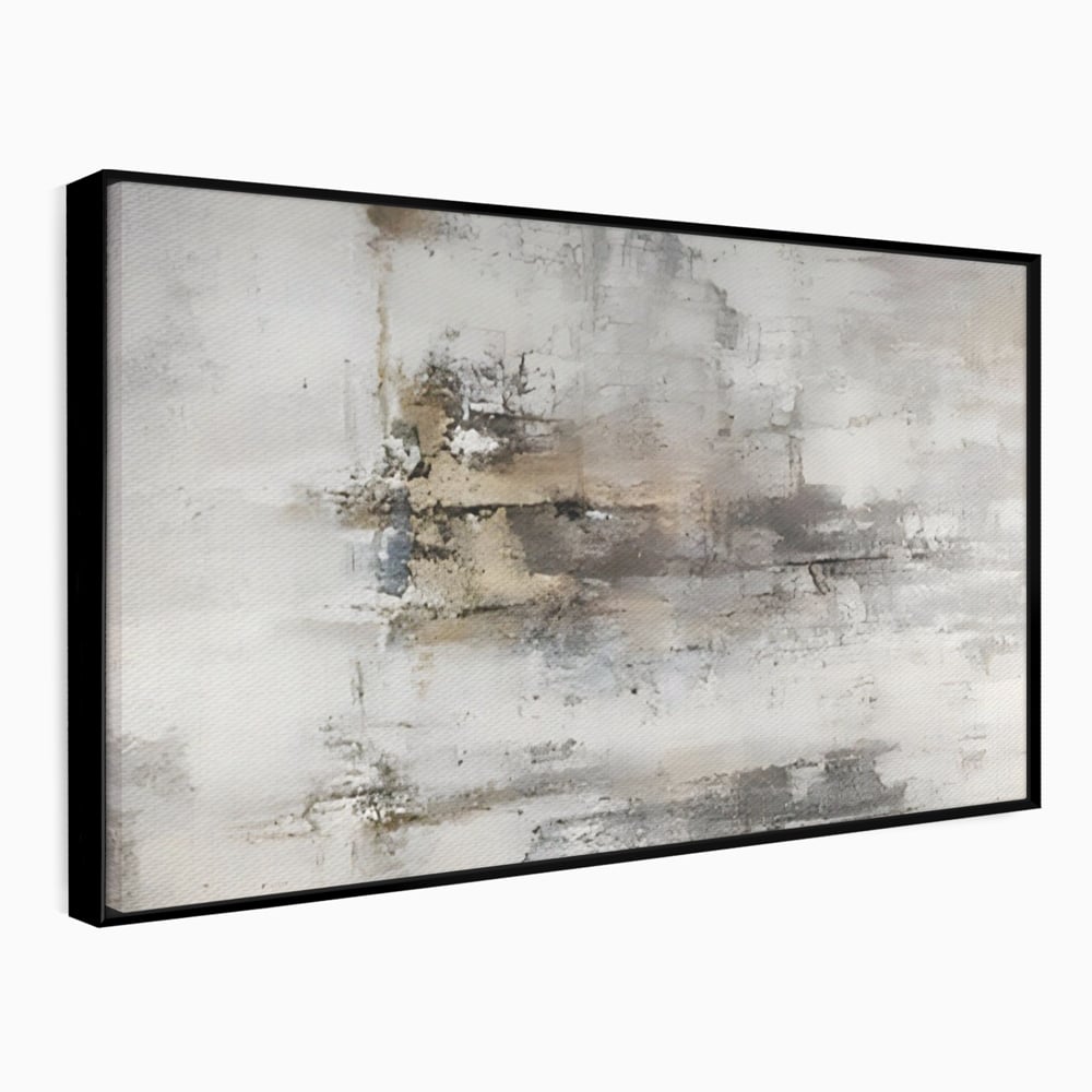 Leinwandbilder Premium LuxCanva® A1312, Abstrakt Grau, Wohnen, Grau, Dekorativ, Schlafzimmer, Bronze, Lebendige Farben