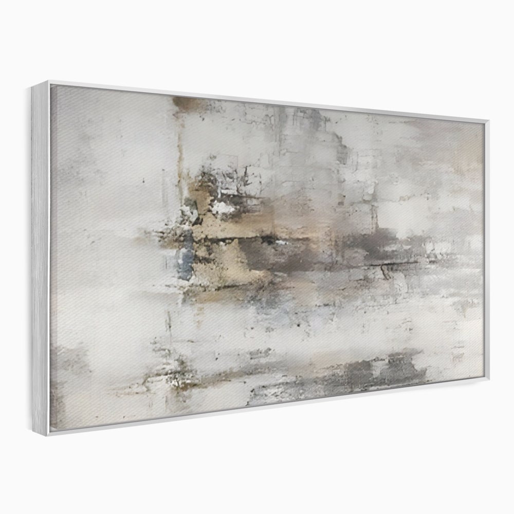 Leinwandbilder Premium LuxCanva® A1312, Abstrakt Grau, Wohnen, Grau, Dekorativ, Schlafzimmer, Bronze, Lebendige Farben