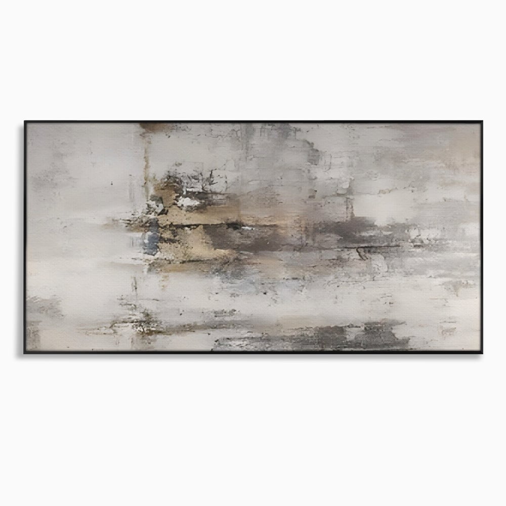 Leinwandbilder Premium LuxCanva® A1312, Abstrakt Grau, Wohnen, Grau, Dekorativ, Schlafzimmer, Bronze, Lebendige Farben