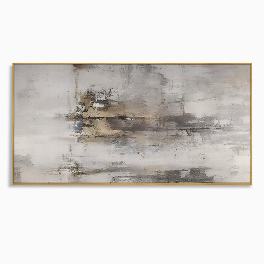 Leinwandbilder Premium LuxCanva® A1312, Abstrakt Grau, Wohnen, Grau, Dekorativ, Schlafzimmer, Bronze, Lebendige Farben
