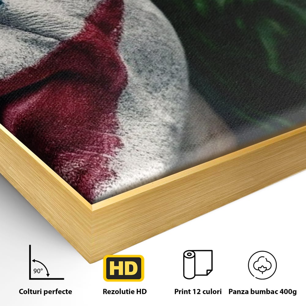 Tablou Canvas Premium, LuxCanva® A1326, Joker Movies, Living, Film, Thriller Psihologic, Personaj, Studio, Culori Vibrante