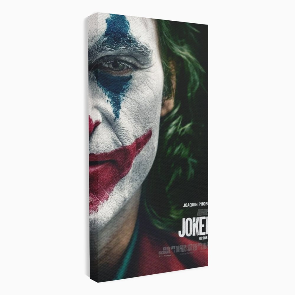 Tablou Canvas Premium, LuxCanva® A1326, Joker Movies, Living, Film, Thriller Psihologic, Personaj, Studio, Culori Vibrante