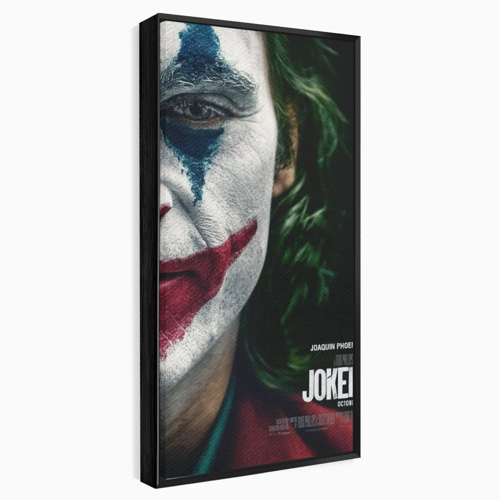 Tablou Canvas Premium, LuxCanva® A1326, Joker Movies, Living, Film, Thriller Psihologic, Personaj, Studio, Culori Vibrante