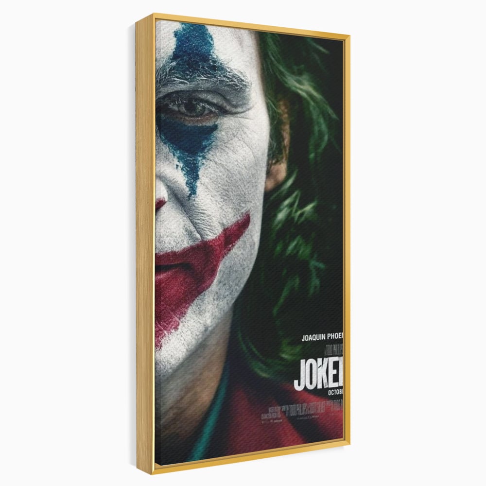 Tablou Canvas Premium, LuxCanva® A1326, Joker Movies, Living, Film, Thriller Psihologic, Personaj, Studio, Culori Vibrante