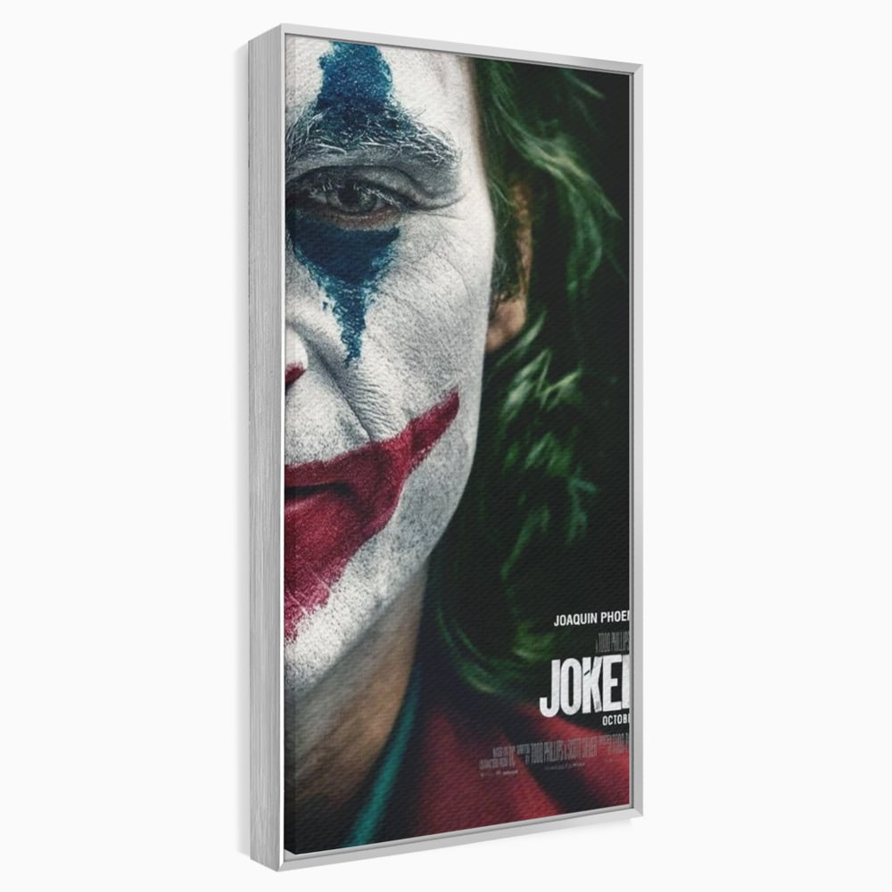 Tablou Canvas Premium, LuxCanva® A1326, Joker Movies, Living, Film, Thriller Psihologic, Personaj, Studio, Culori Vibrante