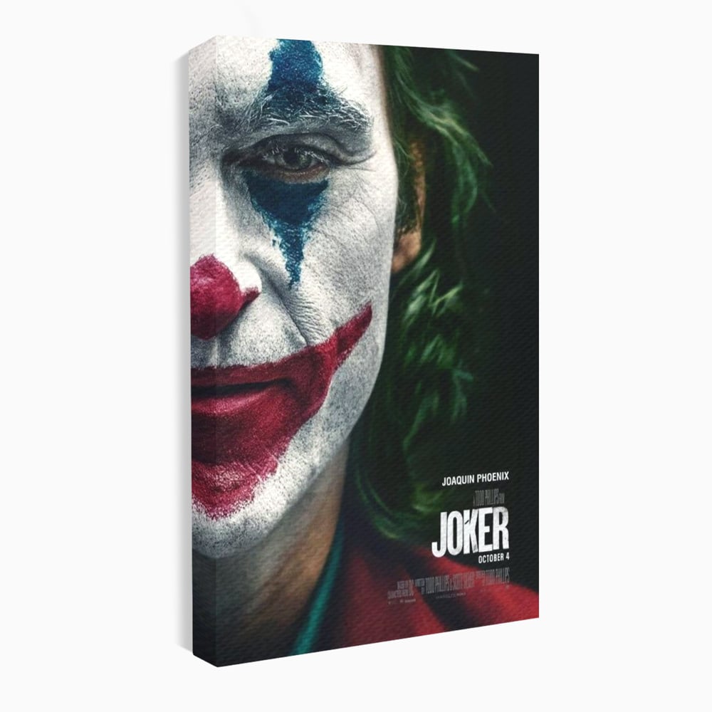 Tablou Canvas Premium, LuxCanva® A1326, Joker Movies, Living, Film, Thriller Psihologic, Personaj, Studio, Culori Vibrante