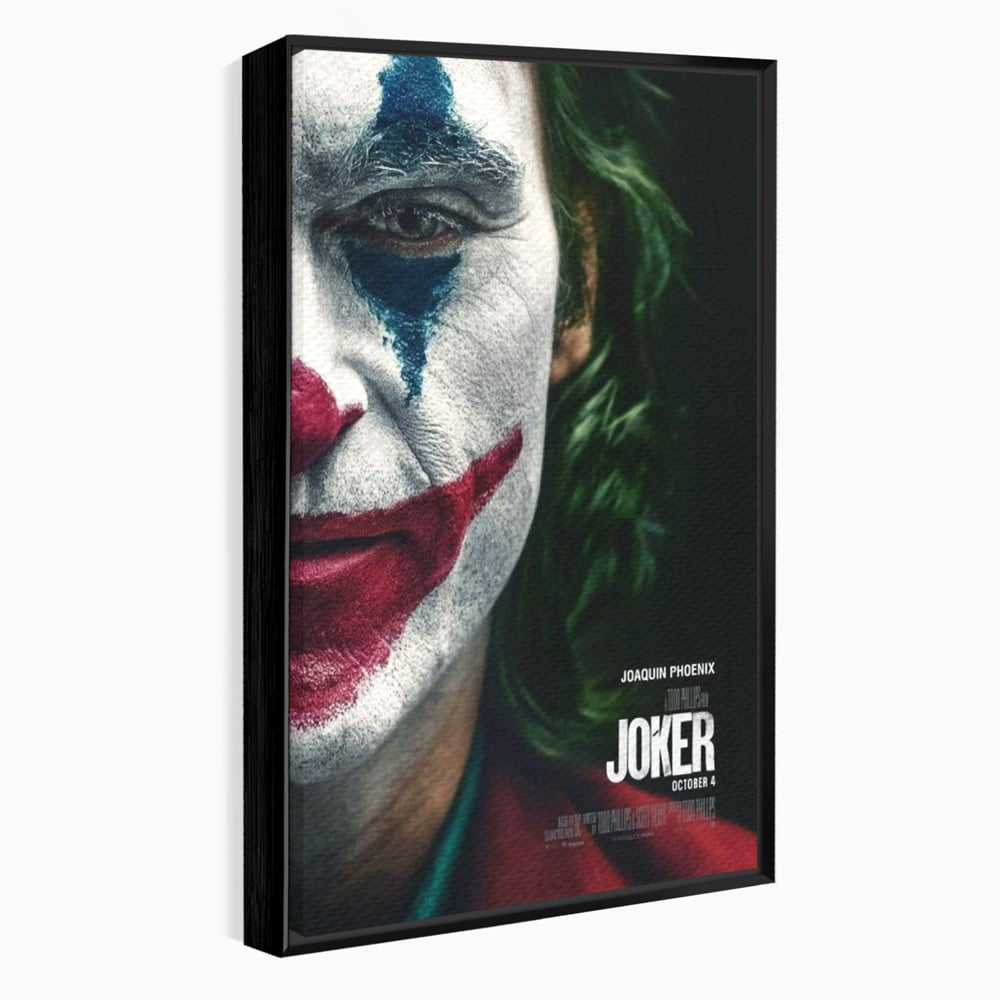 Tablou Canvas Premium, LuxCanva® A1326, Joker Movies, Living, Film, Thriller Psihologic, Personaj, Studio, Culori Vibrante