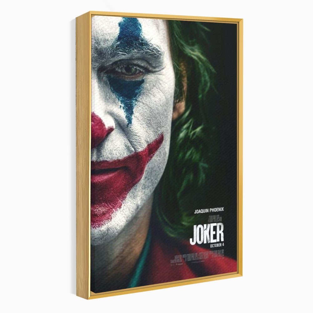 Tablou Canvas Premium, LuxCanva® A1326, Joker Movies, Living, Film, Thriller Psihologic, Personaj, Studio, Culori Vibrante