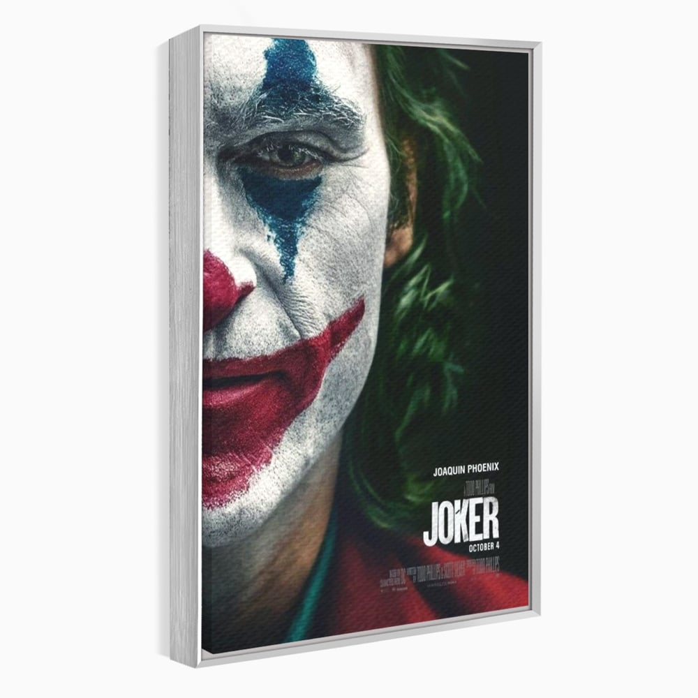 Tablou Canvas Premium, LuxCanva® A1326, Joker Movies, Living, Film, Thriller Psihologic, Personaj, Studio, Culori Vibrante
