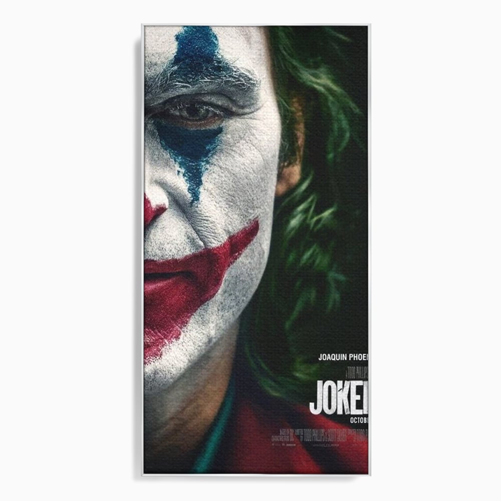 Tablou Canvas Premium, LuxCanva® A1326, Joker Movies, Living, Film, Thriller Psihologic, Personaj, Studio, Culori Vibrante