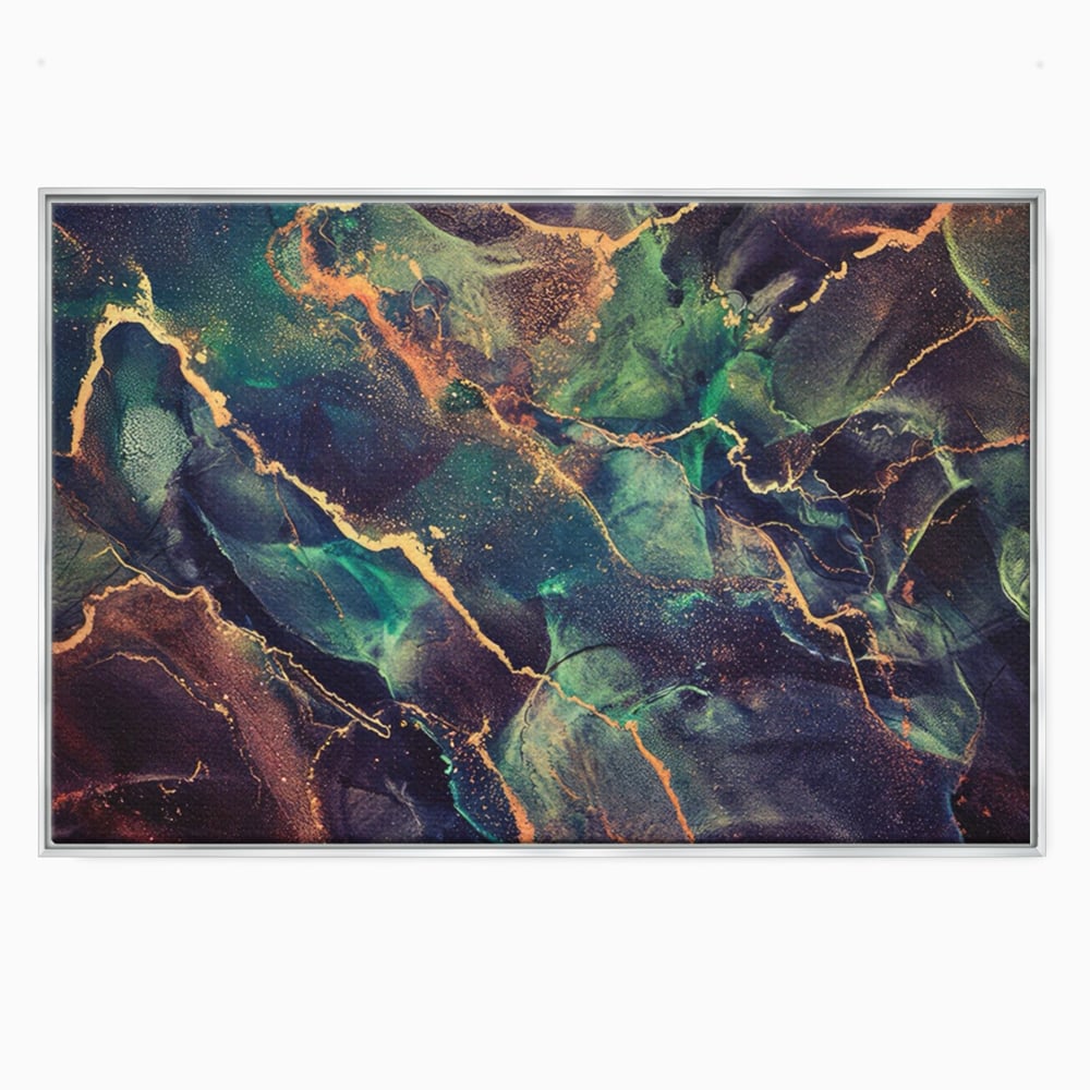 Tablou Canvas Premium LuxCanva® A1355, Abstract Dream , Dormitor, Natural Pigment, Luxury Art, Living, Culori Vibrante