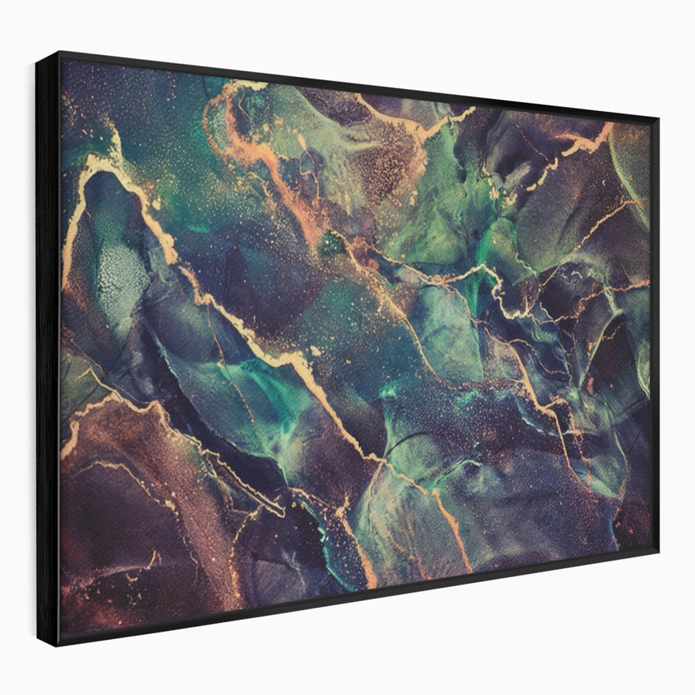 Tablou Canvas Premium LuxCanva® A1355, Abstract Dream , Dormitor, Natural Pigment, Luxury Art, Living, Culori Vibrante