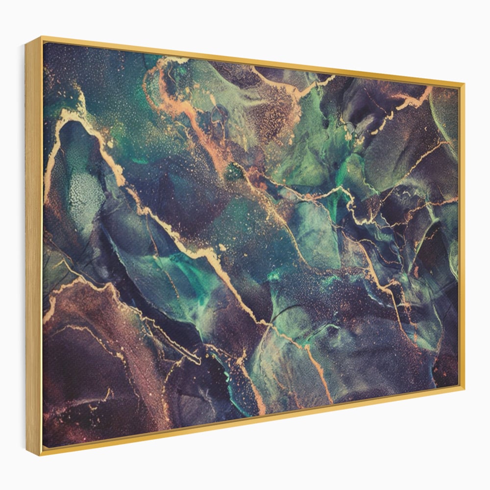 Tablou Canvas Premium LuxCanva® A1355, Abstract Dream , Dormitor, Natural Pigment, Luxury Art, Living, Culori Vibrante