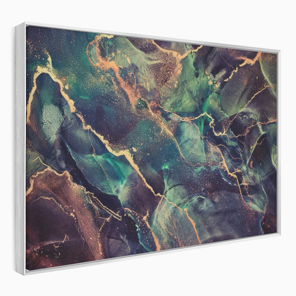 Tablou Canvas Premium LuxCanva® A1355, Abstract Dream , Dormitor, Natural Pigment, Luxury Art, Living, Culori Vibrante