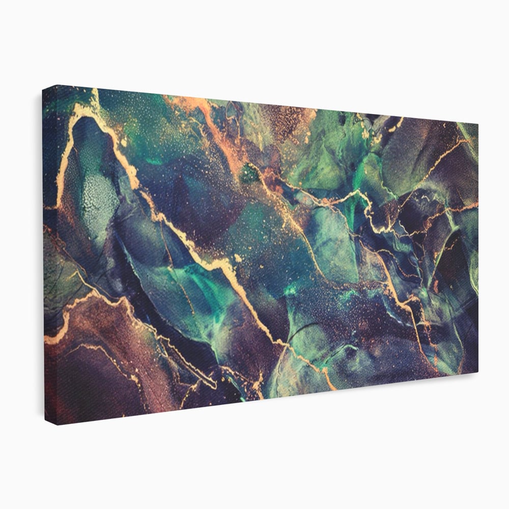 Tablou Canvas Premium LuxCanva® A1355, Abstract Dream , Dormitor, Natural Pigment, Luxury Art, Living, Culori Vibrante