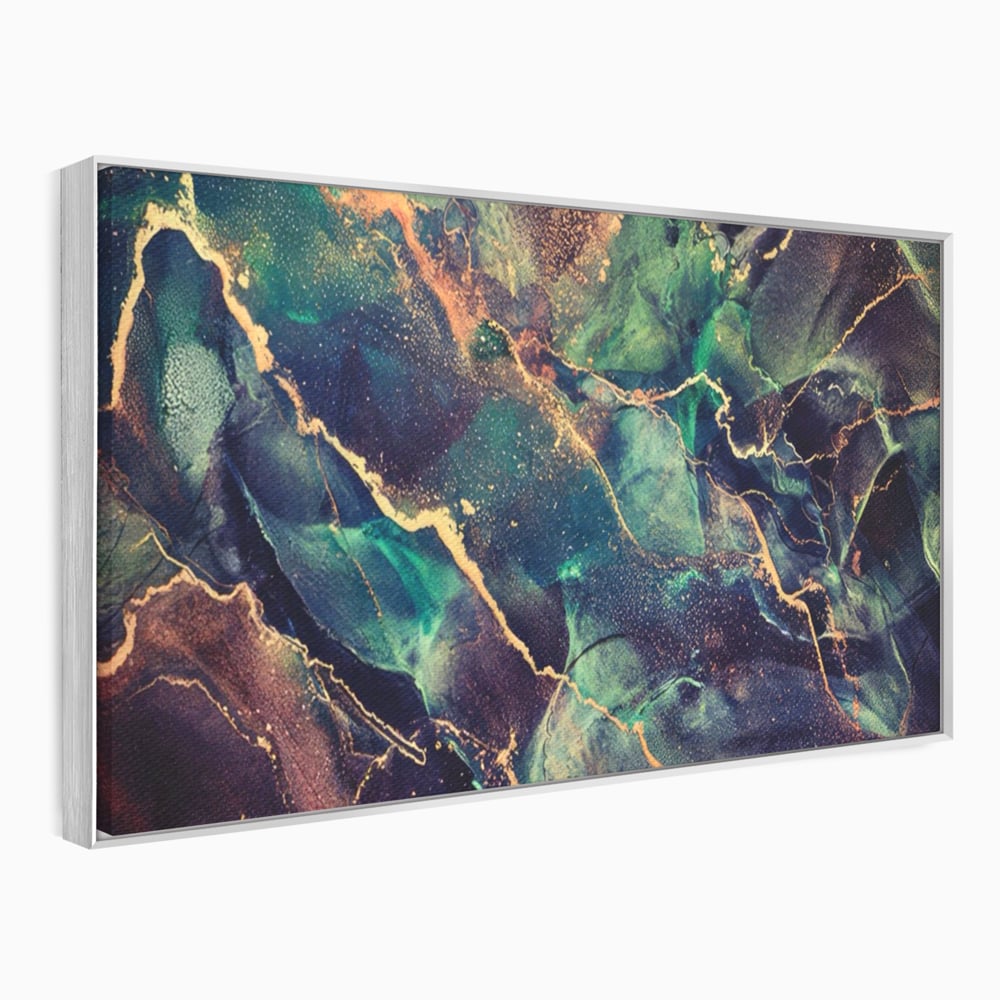 Tablou Canvas Premium LuxCanva® A1355, Abstract Dream , Dormitor, Natural Pigment, Luxury Art, Living, Culori Vibrante
