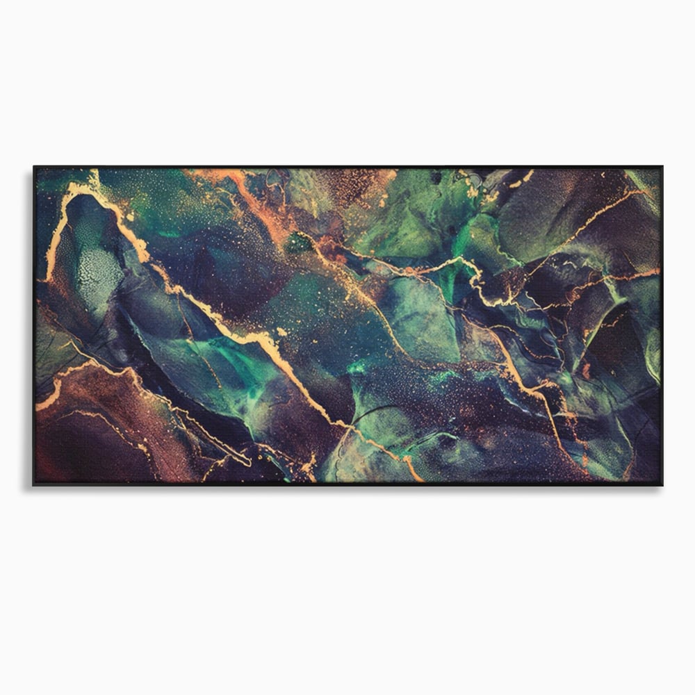 Tablou Canvas Premium LuxCanva® A1355, Abstract Dream , Dormitor, Natural Pigment, Luxury Art, Living, Culori Vibrante