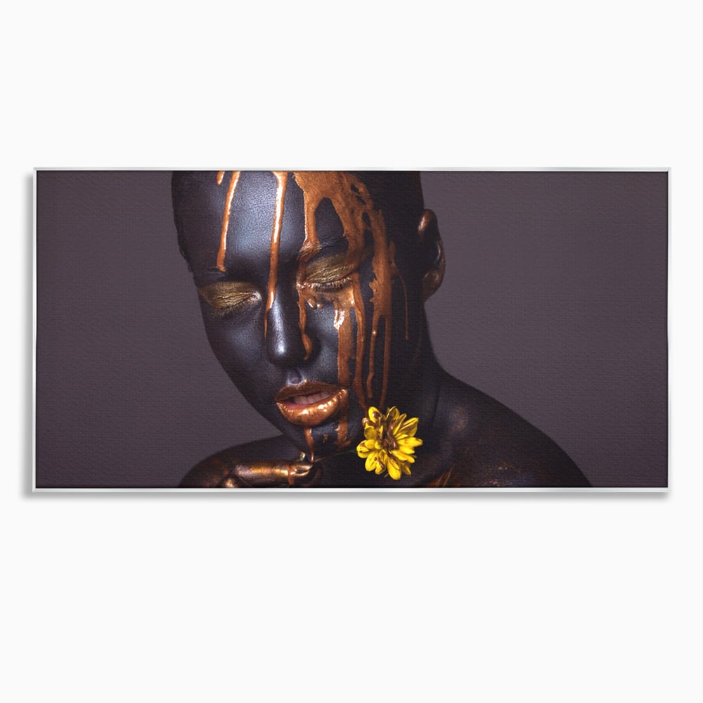 Tablou Canvas Premium LuxCanva® A1359, The Chocolate Girl , Ciocolata, Floare, Dormitor, Femeie, Living, Culori Vibrante