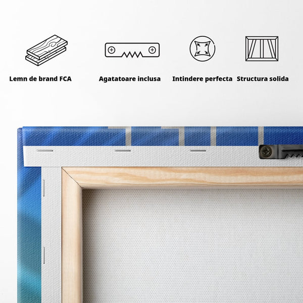 Tablou Canvas Premium LuxCanva® A1360, Possibilities Life , Living, Motivational, Munca, Inspirational, Birou, Culori Vibrante