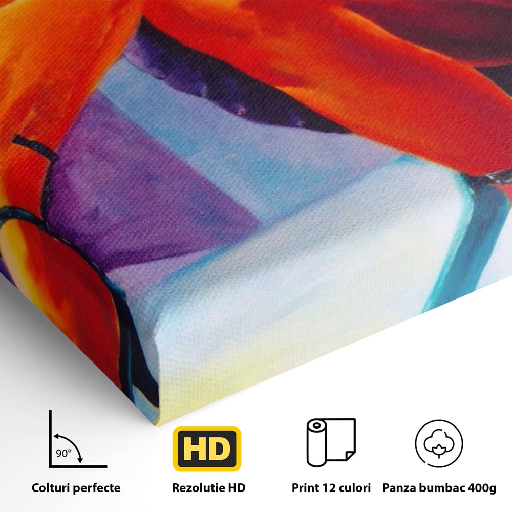 Tablou Canvas Premium, LuxCanva® A1368, Sexy Legs , Living, Femeie, Picioare, Frumusete, Senzual, Dressing, Culori Vibrante