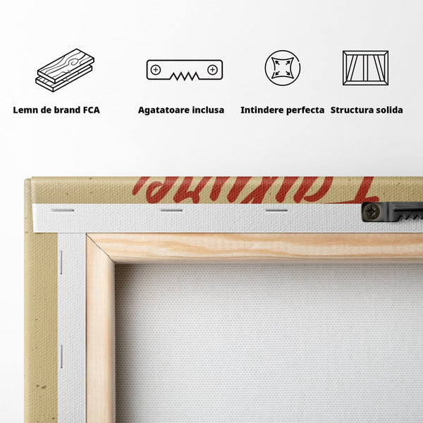 Tablou Canvas Premium LuxCanva® A1369, Failure Is The Best ,  Birou, Echipa, Motivational, Succes, Culori Vibrante