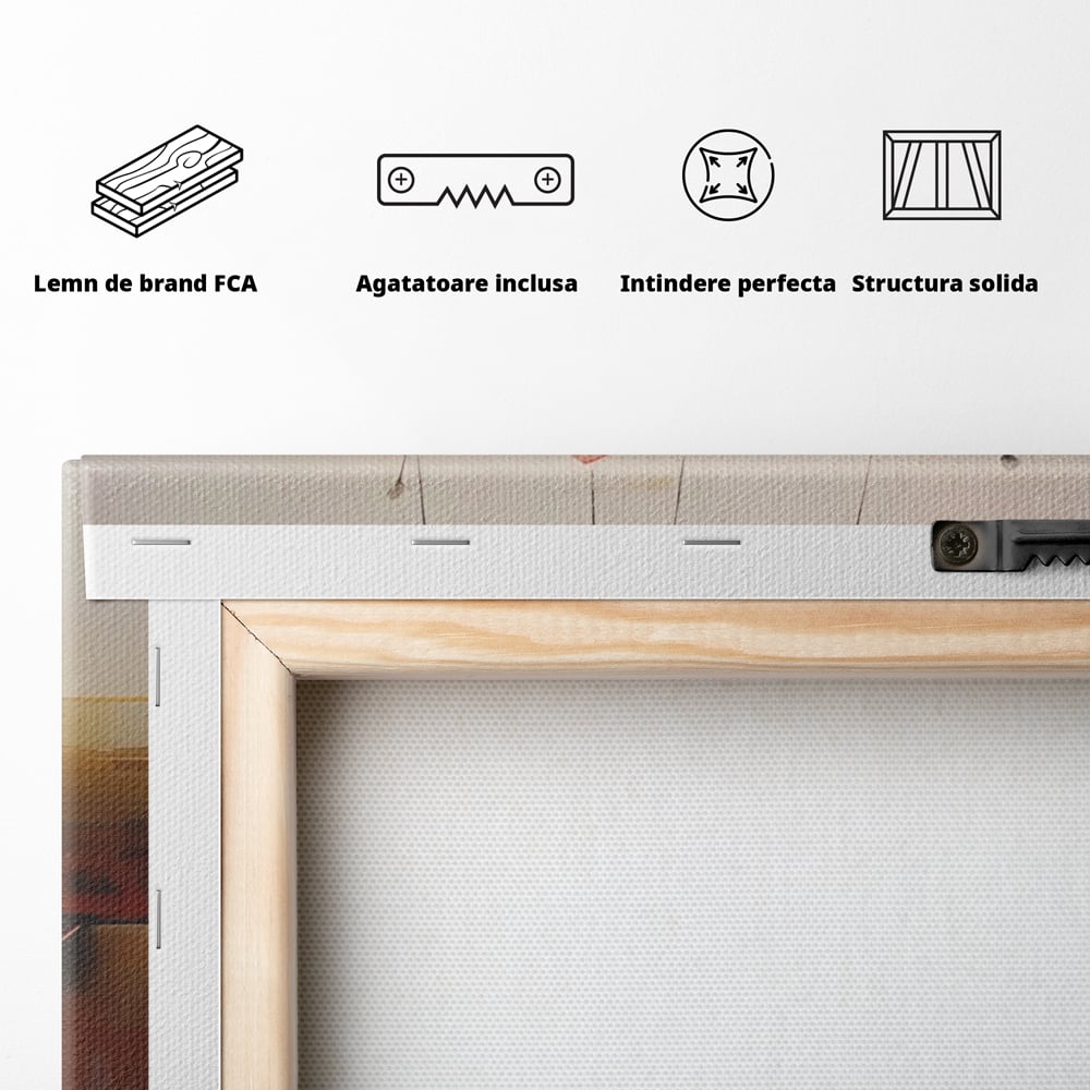 Leinwandbilder Premium LuxCanva® A1376, Gemalte Blumen , Schlafzimmer, Blumen, Gemälde, Natur, Dekorativ, Wohnen, Wohnzimmer, Lebendige Farben