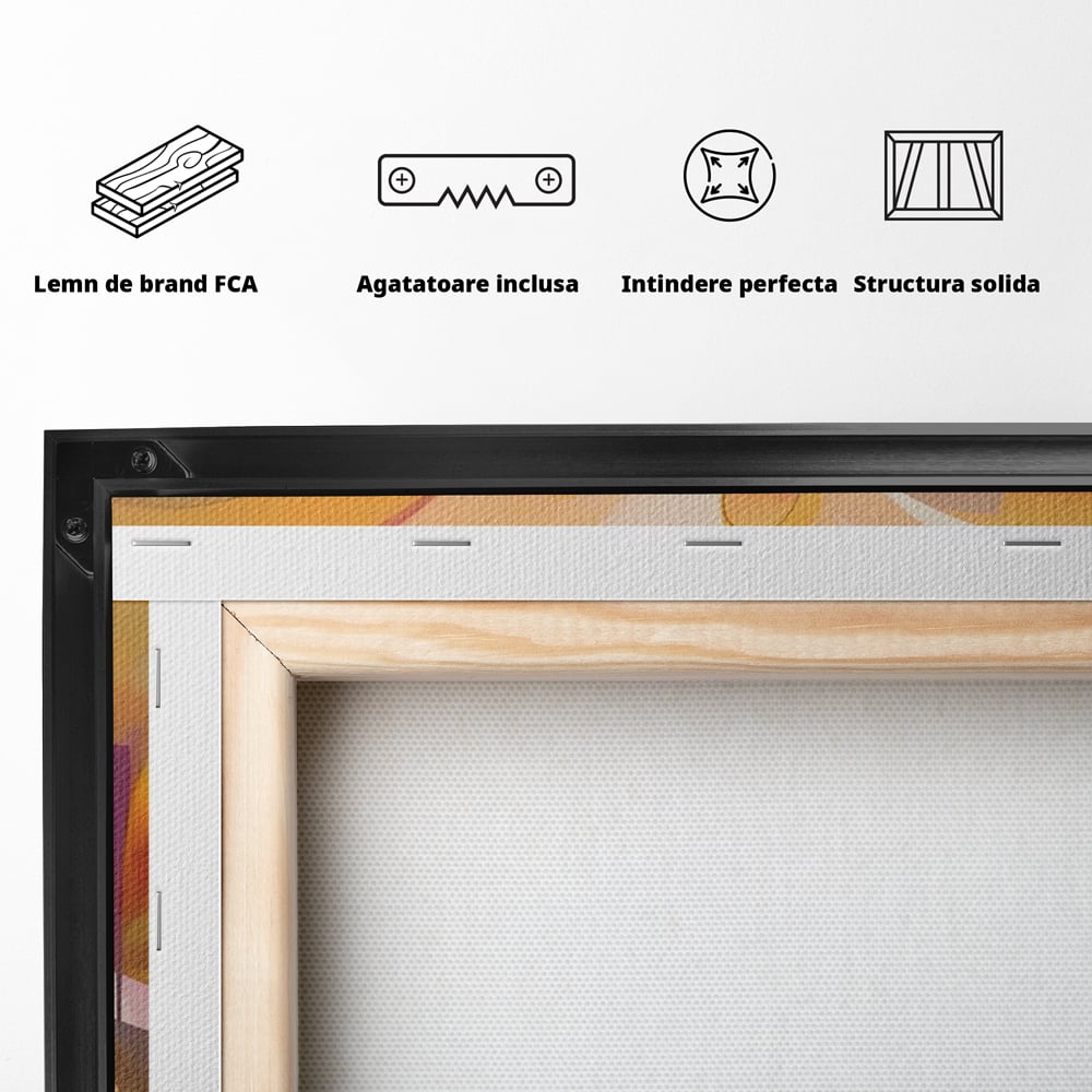 Tablou Canvas Premium LuxCanva® A1379, Family ,Dormitor, Cuplu, Iubire, Abstract, Living, Culori Vibrante