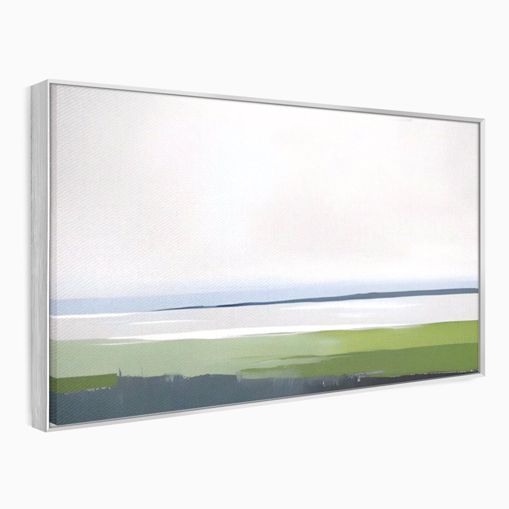 Tablou Canvas Premium LuxCanva® A1384, Orizont ,  Living, Peisaj, Campie, Natura, Dormitor, Culori Vibrante