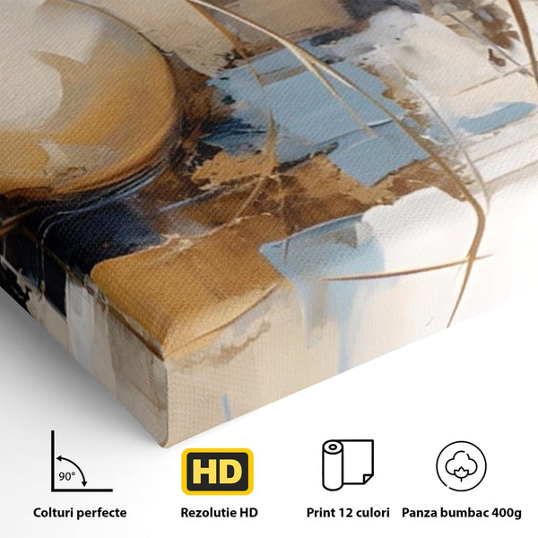 Tablou Canvas Premium LuxCanva® A1389, Sfera , Living, Univers, Decorativ, Arta Moderna, Dormitor, Culori Vibrante