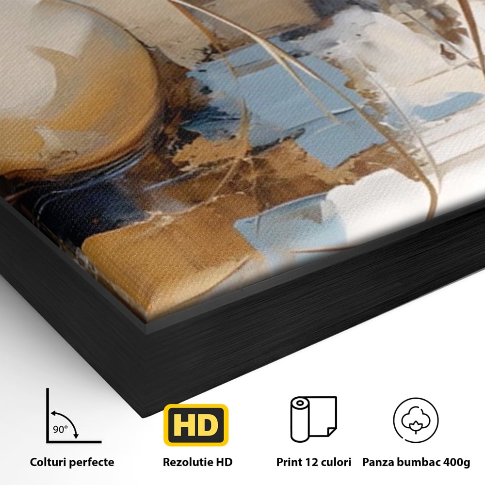 Tablou Canvas Premium LuxCanva® A1389, Sfera , Living, Univers, Decorativ, Arta Moderna, Dormitor, Culori Vibrante