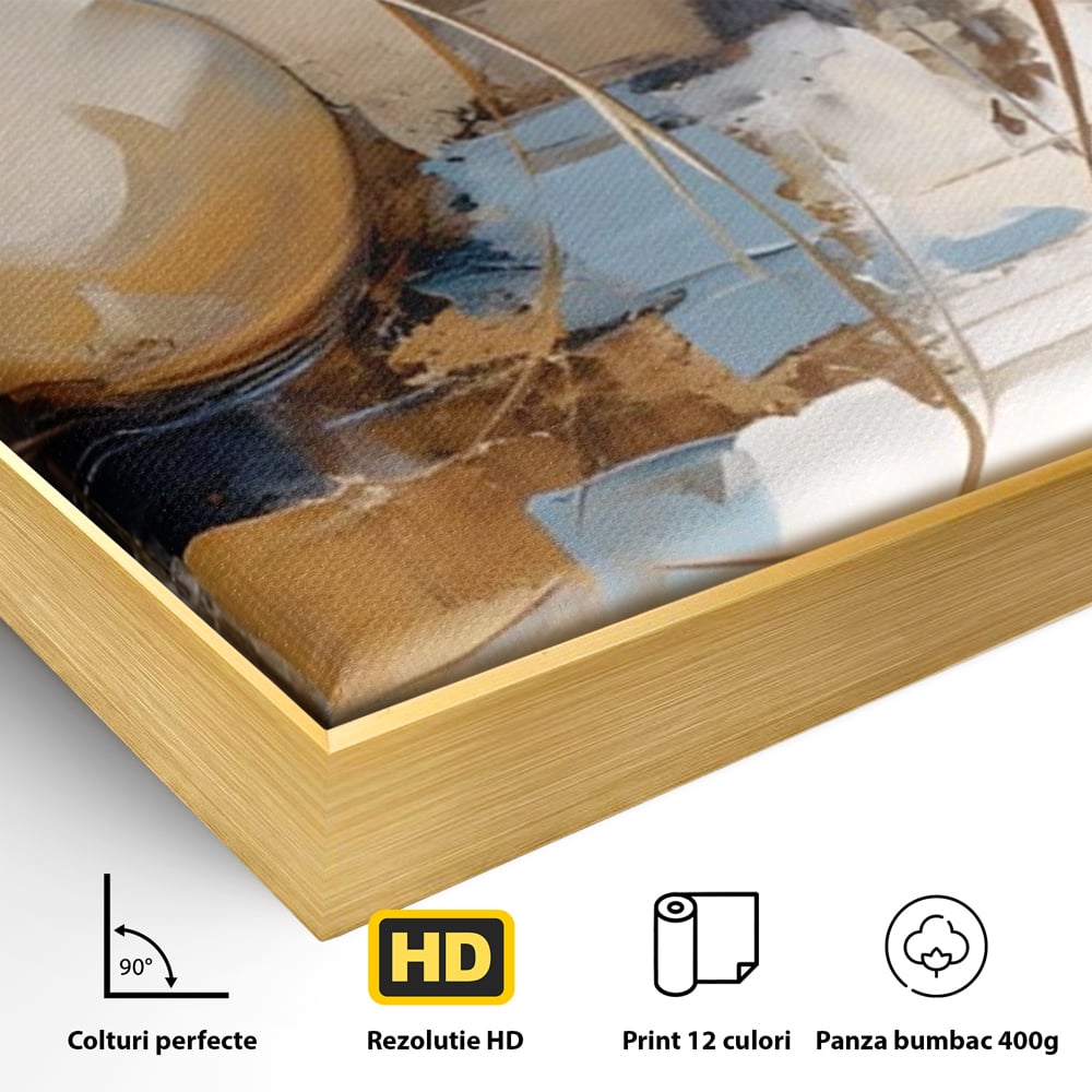 Tablou Canvas Premium LuxCanva® A1389, Sfera , Living, Univers, Decorativ, Arta Moderna, Dormitor, Culori Vibrante