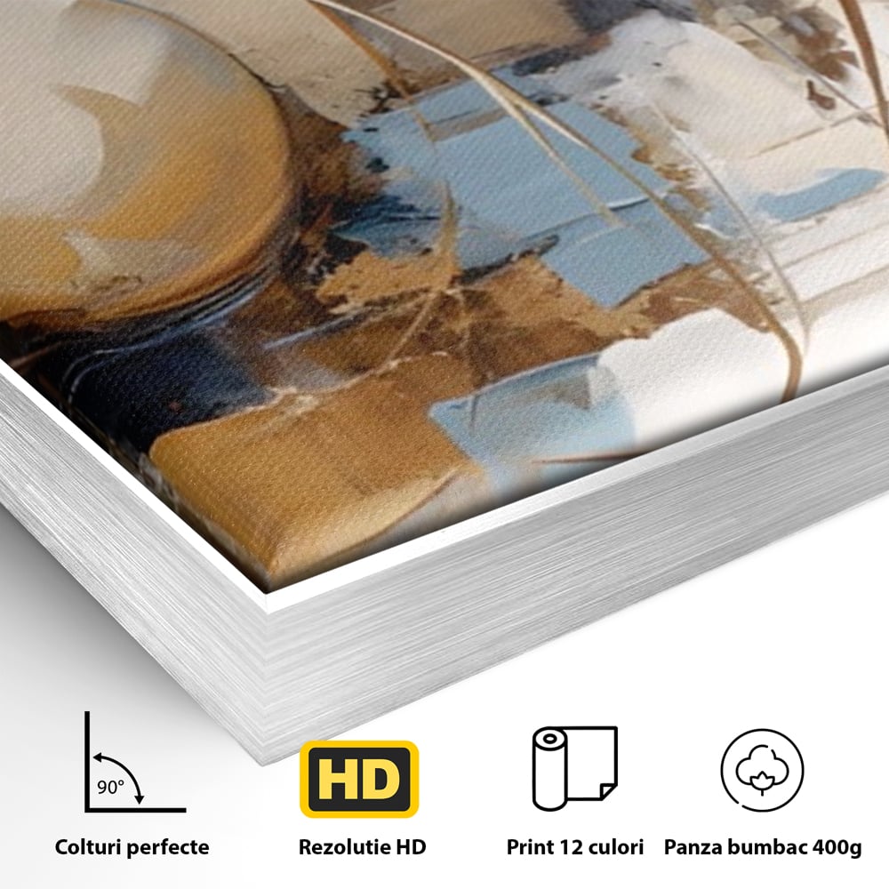 Tablou Canvas Premium LuxCanva® A1389, Sfera , Living, Univers, Decorativ, Arta Moderna, Dormitor, Culori Vibrante