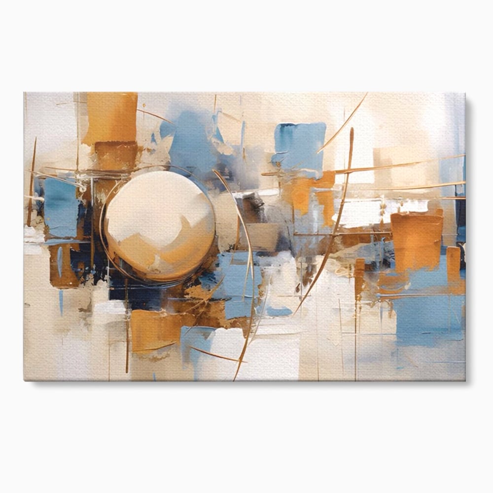 Tablou Canvas Premium LuxCanva® A1389, Sfera , Living, Univers, Decorativ, Arta Moderna, Dormitor, Culori Vibrante