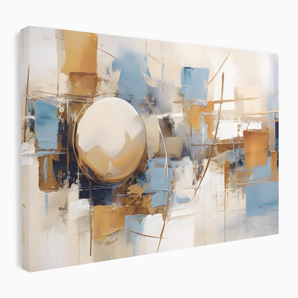 Tablou Canvas Premium LuxCanva® A1389, Sfera , Living, Univers, Decorativ, Arta Moderna, Dormitor, Culori Vibrante