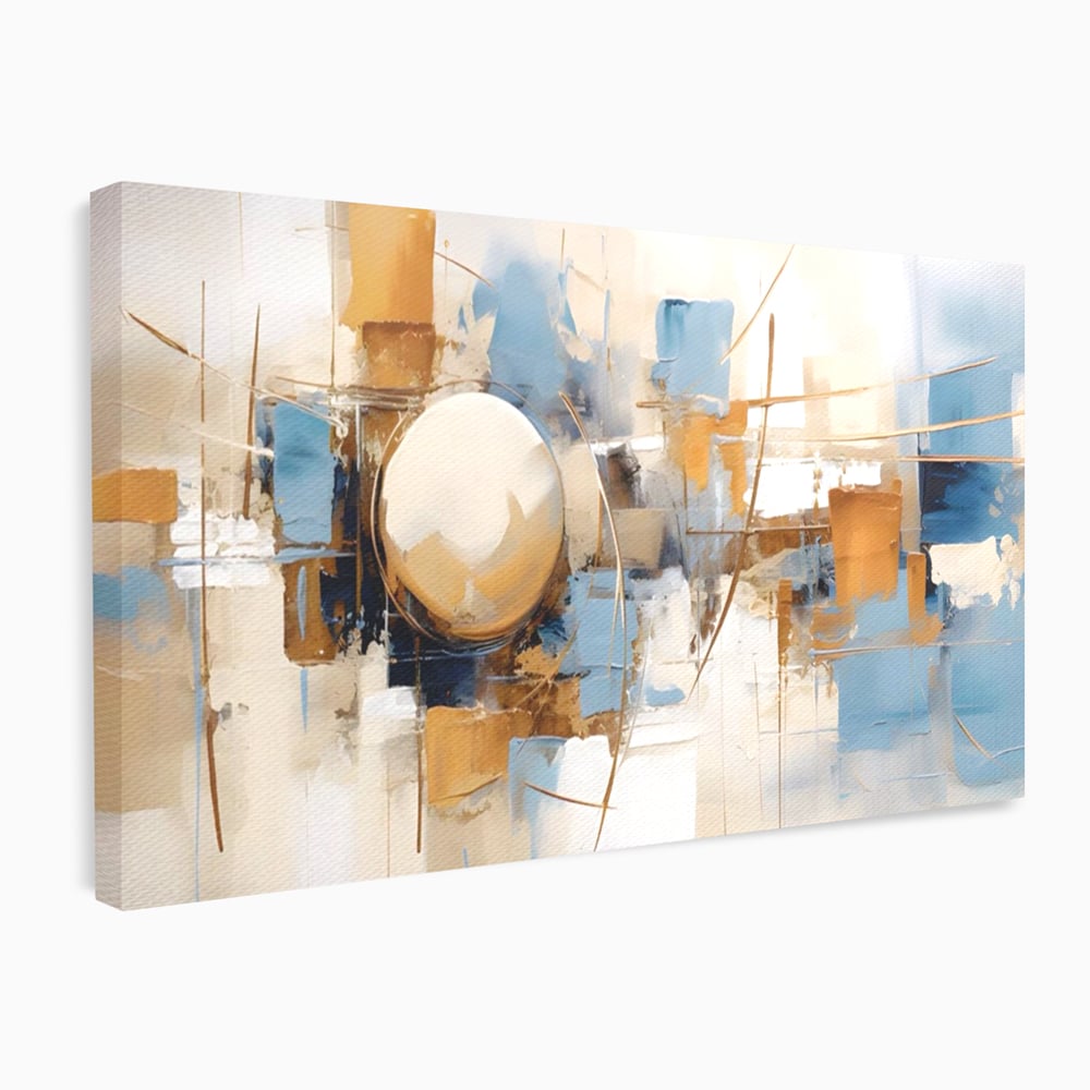 Leinwandbilder Leinwandbilder Premium LuxCanva® A1389, Sphere , Wohnen, Universum, Dekorativ, Moderne Kunst, Schlafzimmer, Kräftige Farben