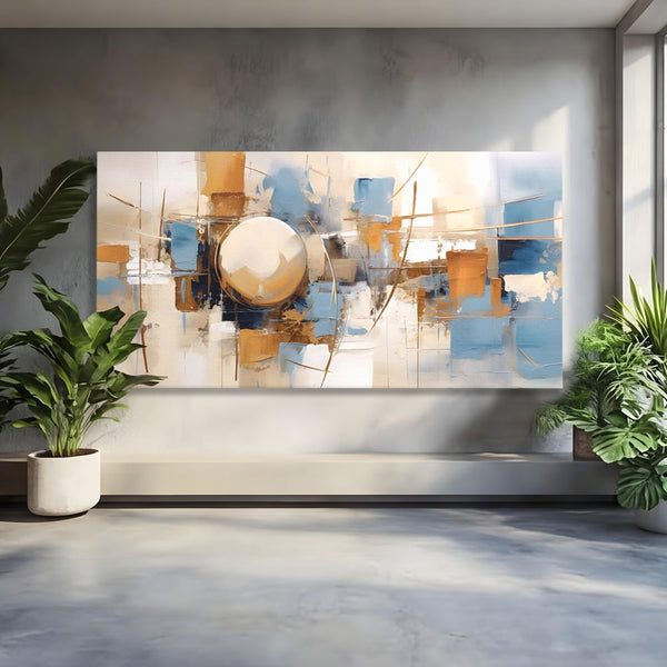Leinwandbilder Leinwandbilder Premium LuxCanva® A1389, Sphere , Wohnen, Universum, Dekorativ, Moderne Kunst, Schlafzimmer, Kräftige Farben