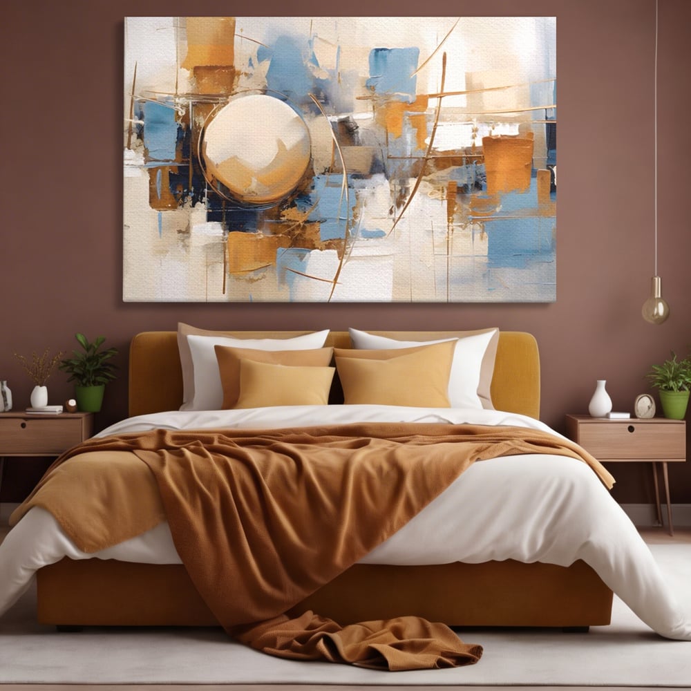 Tablou Canvas Premium LuxCanva® A1389, Sfera , Living, Univers, Decorativ, Arta Moderna, Dormitor, Culori Vibrante