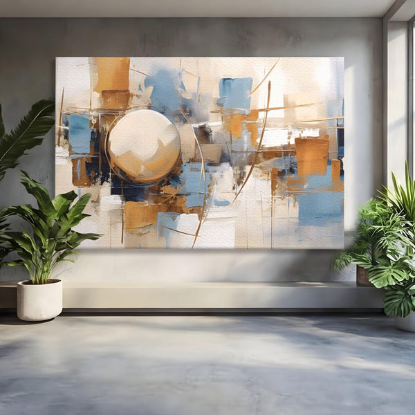 Tablou Canvas Premium LuxCanva® A1389, Sfera , Living, Univers, Decorativ, Arta Moderna, Dormitor, Culori Vibrante