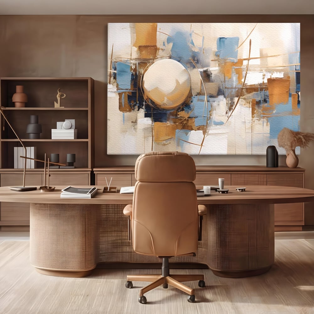 Tablou Canvas Premium LuxCanva® A1389, Sfera , Living, Univers, Decorativ, Arta Moderna, Dormitor, Culori Vibrante