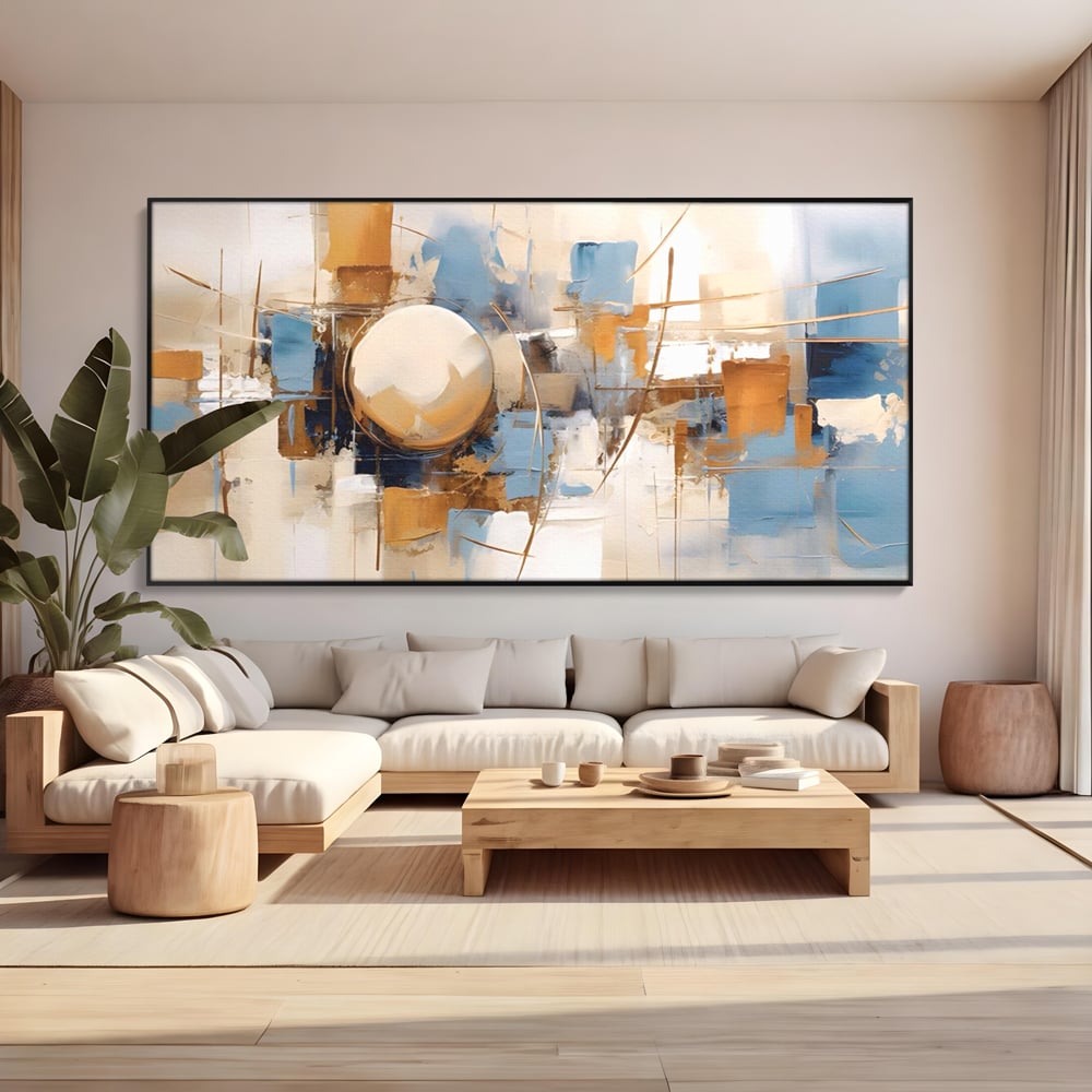 Tablou Canvas Premium LuxCanva® A1389, Sfera , Living, Univers, Decorativ, Arta Moderna, Dormitor, Culori Vibrante
