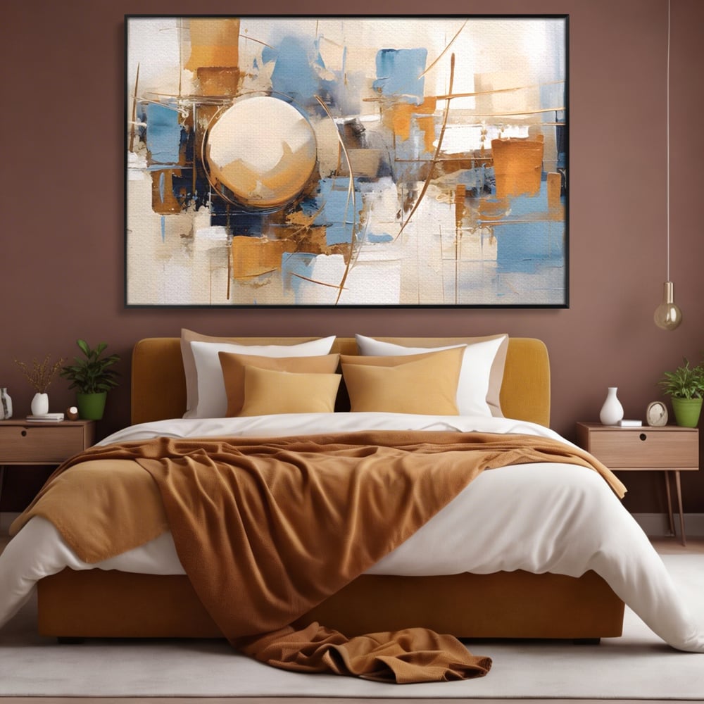 Tablou Canvas Premium LuxCanva® A1389, Sfera , Living, Univers, Decorativ, Arta Moderna, Dormitor, Culori Vibrante