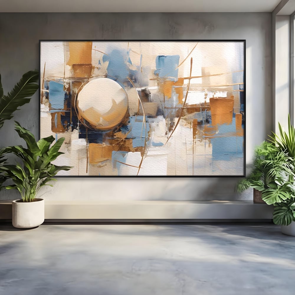 Tablou Canvas Premium LuxCanva® A1389, Sfera , Living, Univers, Decorativ, Arta Moderna, Dormitor, Culori Vibrante