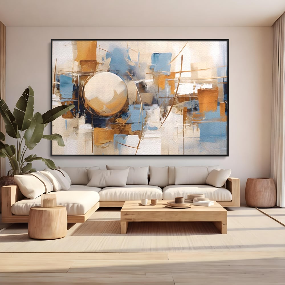 Tablou Canvas Premium LuxCanva® A1389, Sfera , Living, Univers, Decorativ, Arta Moderna, Dormitor, Culori Vibrante