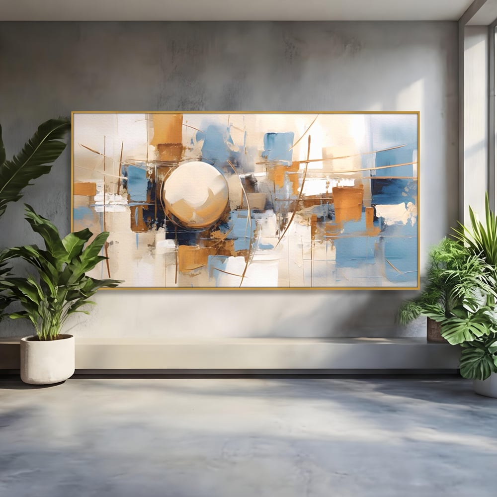Tablou Canvas Premium LuxCanva® A1389, Sfera , Living, Univers, Decorativ, Arta Moderna, Dormitor, Culori Vibrante