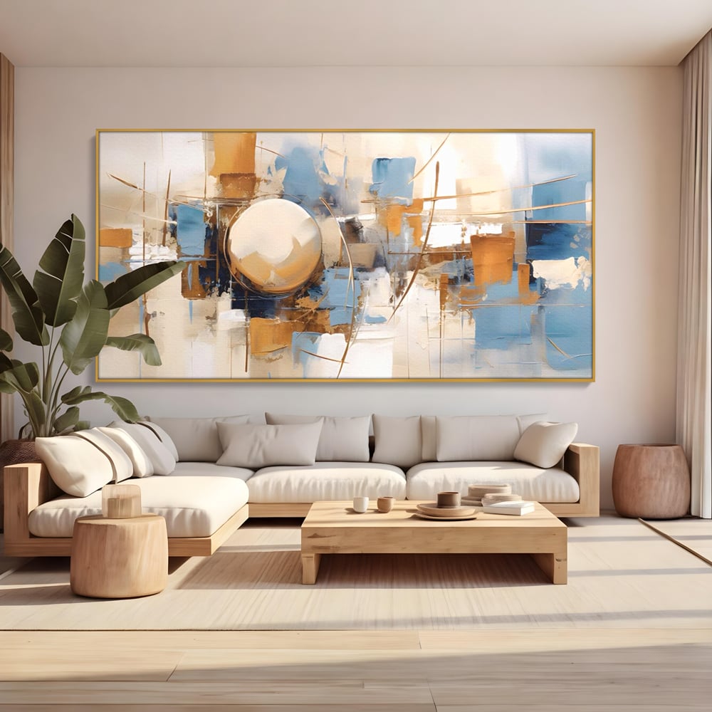 Tablou Canvas Premium LuxCanva® A1389, Sfera , Living, Univers, Decorativ, Arta Moderna, Dormitor, Culori Vibrante